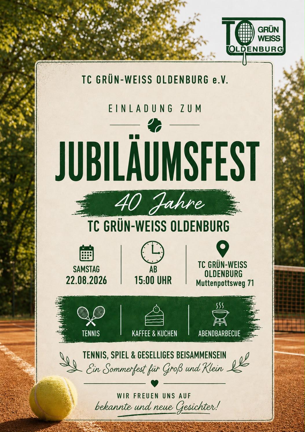 Jubiläum 40 Jahre 2026
